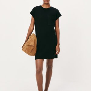 VESTIDO MIDI PRETO HERING