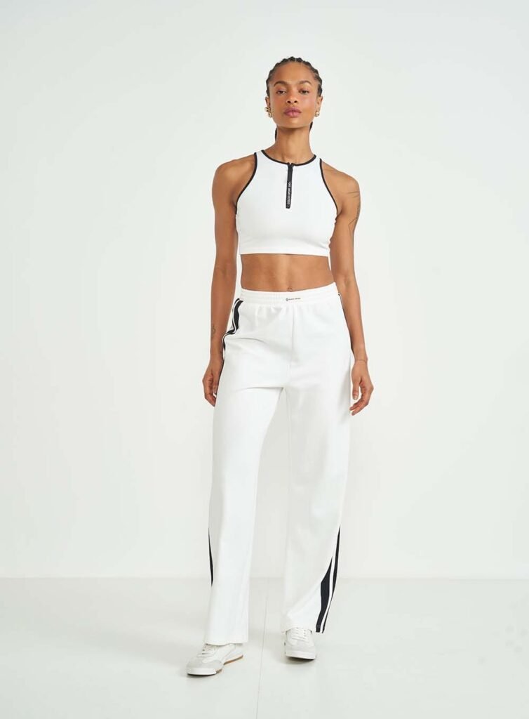 CALÇA MOLETOM WIDE LEG COLCCI