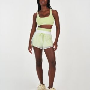 SHORT 2 EM 1 COM CORDÃO VERDE