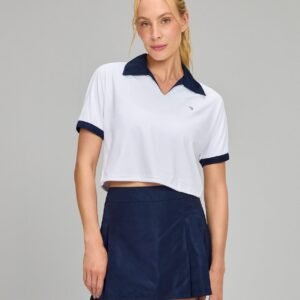 T SHIRT CROPPED PIQUET