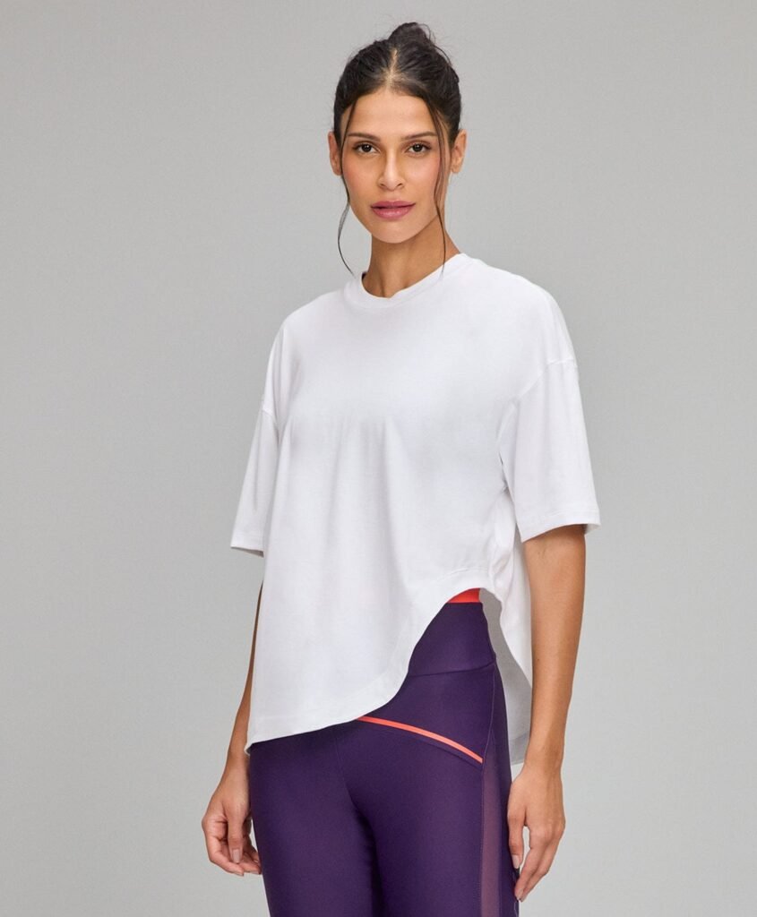 T SHIRT ASSIMÉTRICA ALTO GIRO