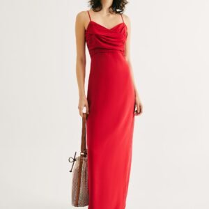 VESTIDO VERMELHO LONGO