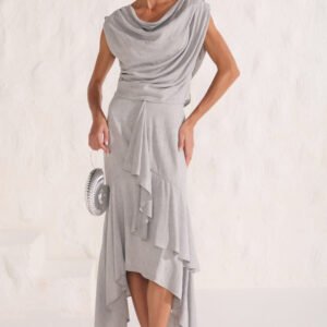 BLUSA CINZA BRILHOS