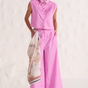 CALÇA MAXI ROSA