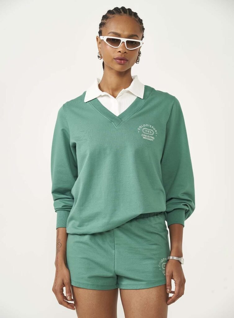 BLUSAO CONFORT VERDE COLCCI SPORT