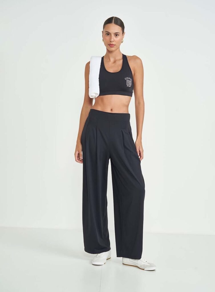 CALÇA FEMININA PLISSADA COLCCI SPORT
