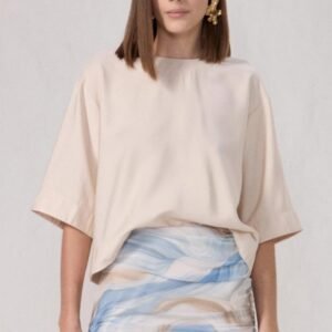 BLUSA EM VISCOSE ALFAIATARIA