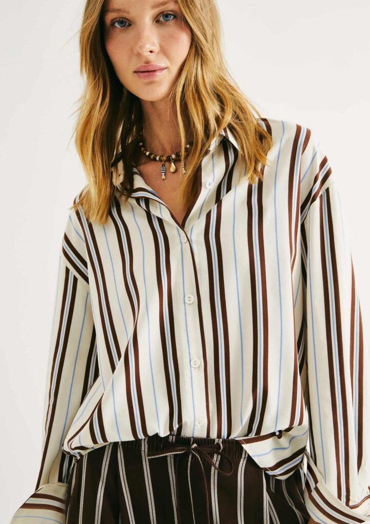 CAMISA BOTOES LISTRAS HERING