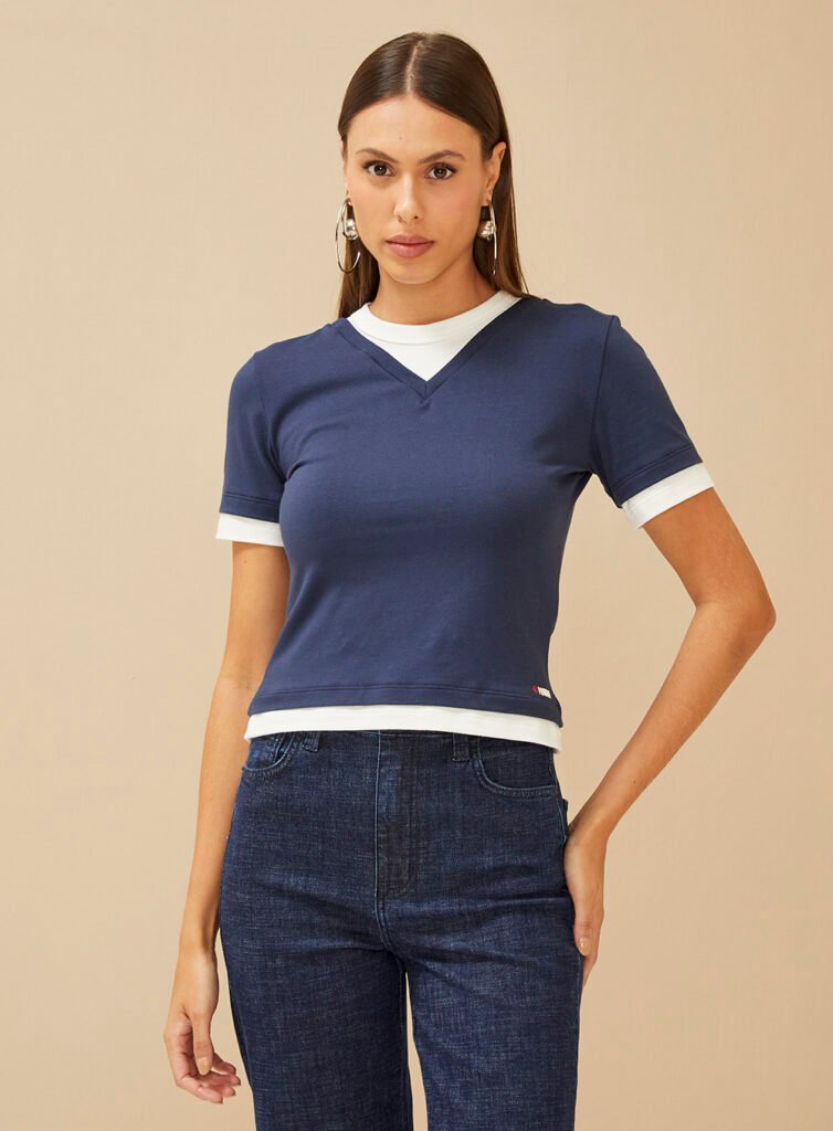 CAMISETA FORUM AZUL