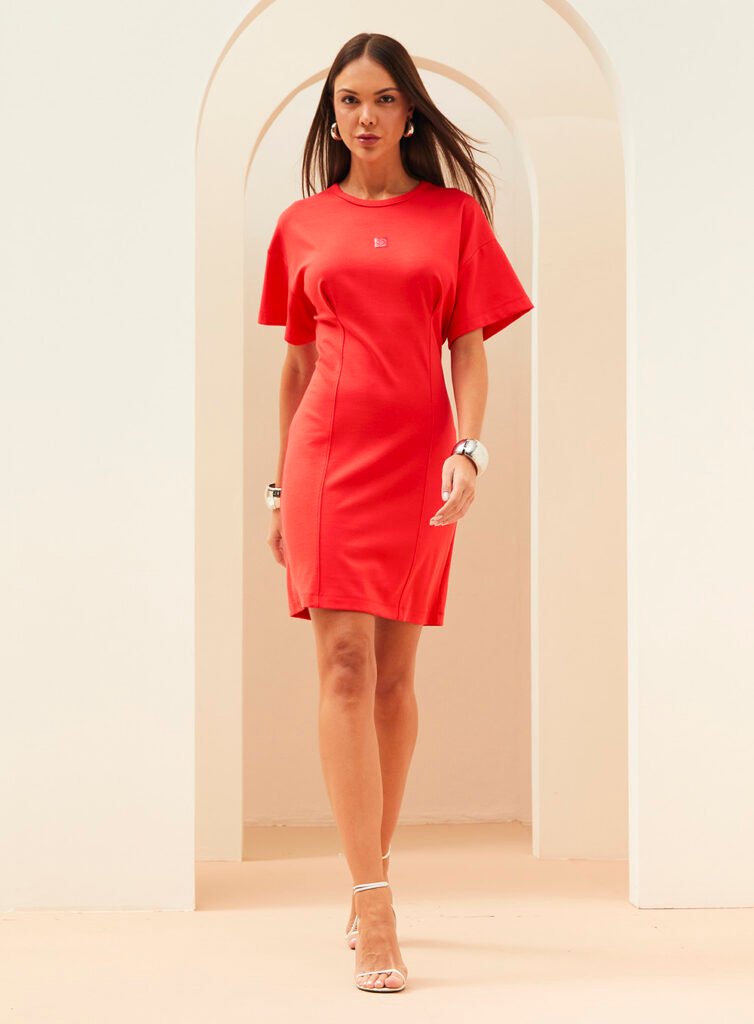VESTIDO MANGA CURTA COLCCI