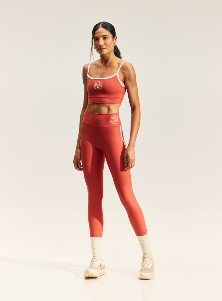 Colcci conjunto top e calça laranja